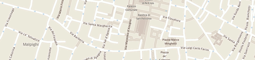 Mappa della impresa donati srl a BOLOGNA
