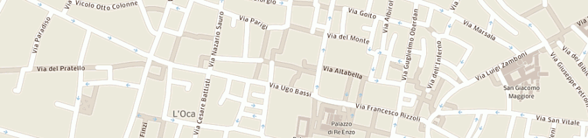 Mappa della impresa banca intesa spa a BOLOGNA
