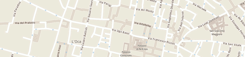 Mappa della impresa bar stuzzicando bar a BOLOGNA