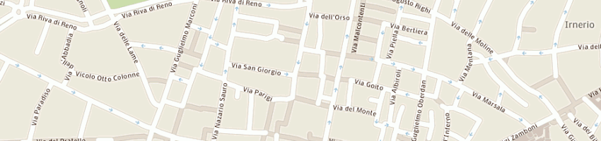 Mappa della impresa universita' degli studi di bologna - dipartimento - musica e spettacolo a BOLOGNA