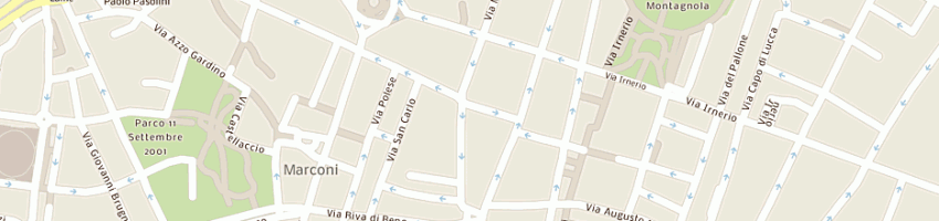 Mappa della impresa garage okay di ierardi e sangiorgi snc a BOLOGNA