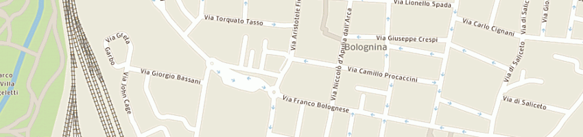Mappa della impresa dialogica duemila di cremonini massimo e c sas a BOLOGNA