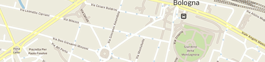 Mappa della impresa banca banca popolare dell'emilia romagna a BOLOGNA