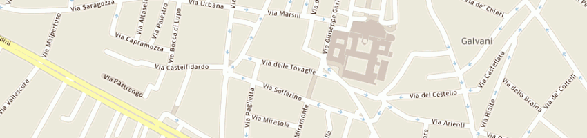 Mappa della impresa belletti mauro a BOLOGNA