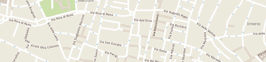 Mappa della impresa gagliardi leonardo a BOLOGNA