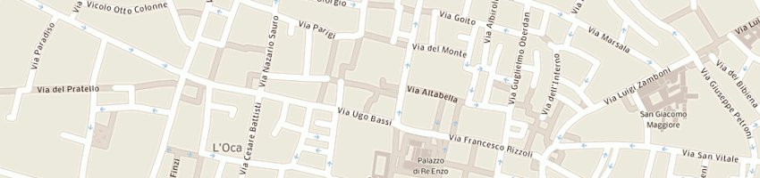 Mappa della impresa studio erregierre snc di ragazzi franco ragazzi elisabetta e randi antonella a BOLOGNA