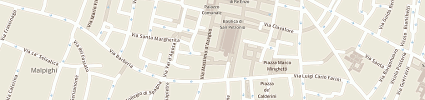 Mappa della impresa malossi laura a BOLOGNA