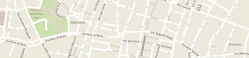 Mappa della impresa ing nanni e c sas di mauro nanni a BOLOGNA