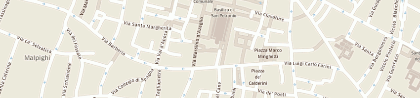 Mappa della impresa pellicceria poli giorgio a BOLOGNA