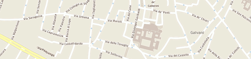 Mappa della impresa de co' a BOLOGNA