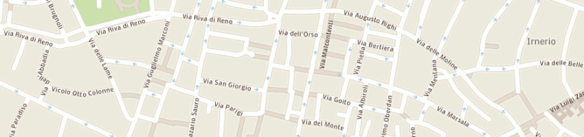 Mappa della impresa bait e borghi srl a BOLOGNA