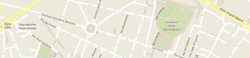 Mappa della impresa fiocchi silvano a BOLOGNA