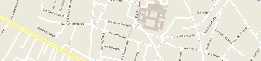 Mappa della impresa mariuz rossella a BOLOGNA