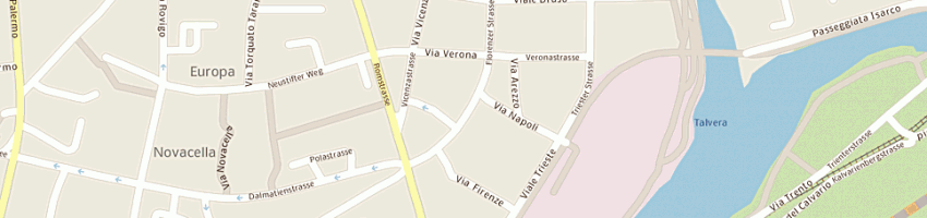 Mappa della impresa cartoleria peter pan a BOLZANO