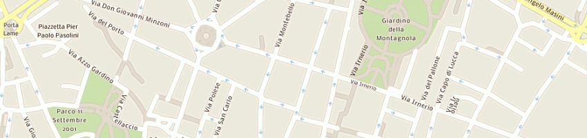 Mappa della impresa librerie feltrinelli a BOLOGNA