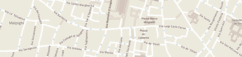 Mappa della impresa di motta francesco a BOLOGNA