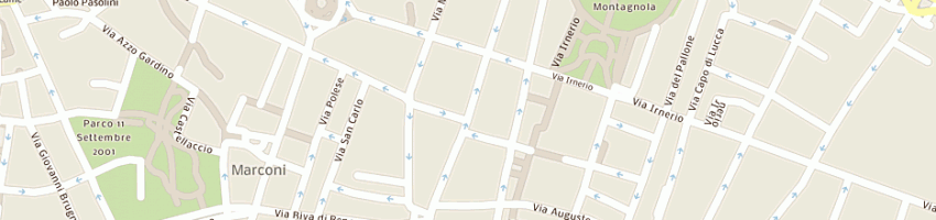 Mappa della impresa fin - galliera - srl a BOLOGNA