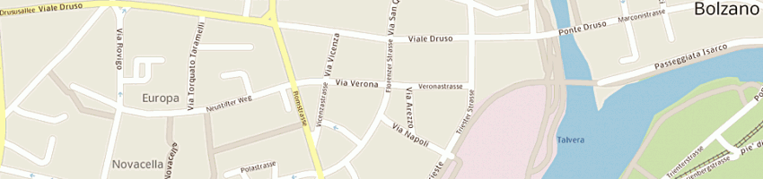Mappa della impresa ravagnani moreno a BOLZANO