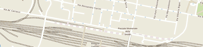Mappa della impresa barbanera salvatrice a BOLOGNA