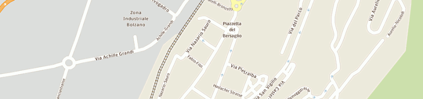 Mappa della impresa video play srl a BOLZANO