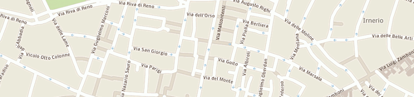 Mappa della impresa sacos srl a BOLOGNA