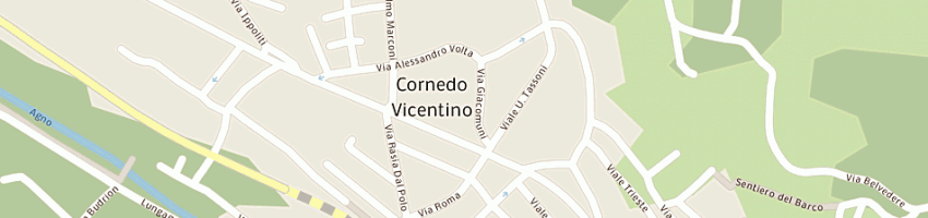 Mappa della impresa quid informatica di benetti bruno e c sas a CORNEDO VICENTINO