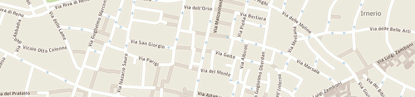Mappa della impresa schema quattro srl a BOLOGNA