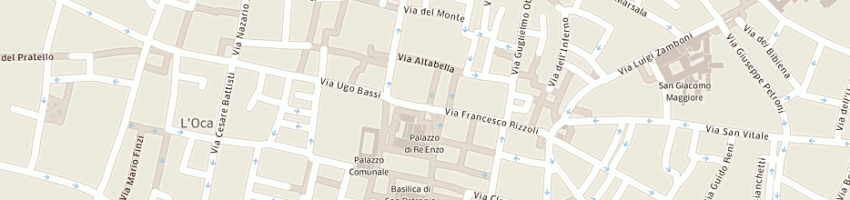 Mappa della impresa valentino fabrizio a BOLOGNA
