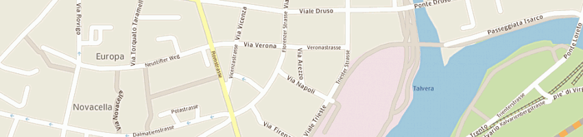 Mappa della impresa crupi raffaele a BOLZANO