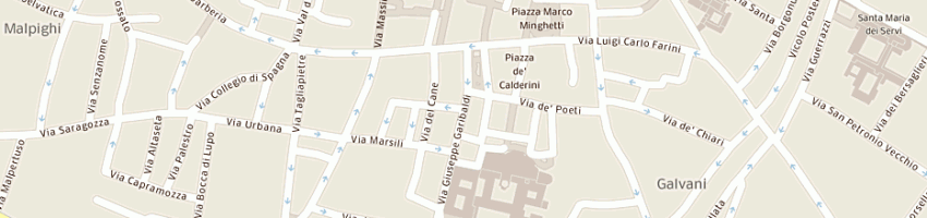 Mappa della impresa pdb srl a BOLOGNA