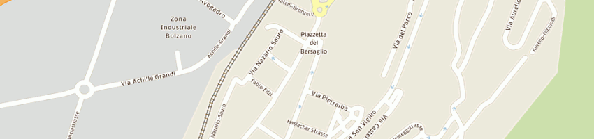 Mappa della impresa as juventus club bolzano a BOLZANO