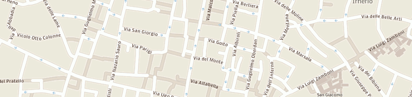 Mappa della impresa s e a sdf di tridapali andrea e barbuti sabrina a BOLOGNA