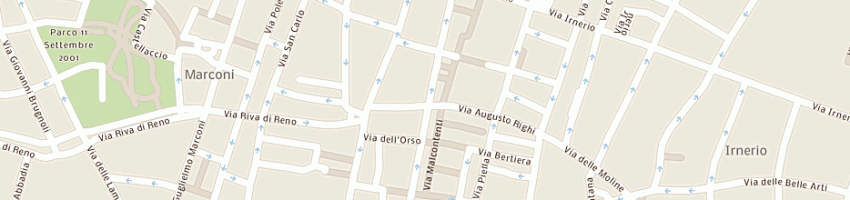 Mappa della impresa pragma service di maccaferri giulia e c sas a BOLOGNA