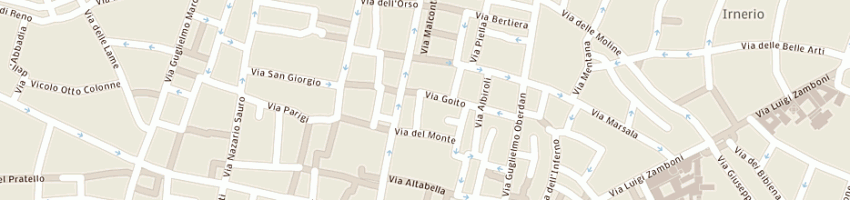 Mappa della impresa lamberto stefanini e c snc a BOLOGNA