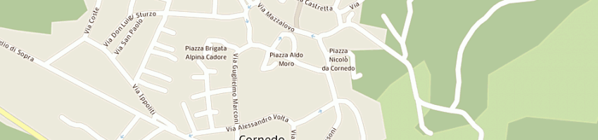 Mappa della impresa unicredit banca spa a CORNEDO VICENTINO