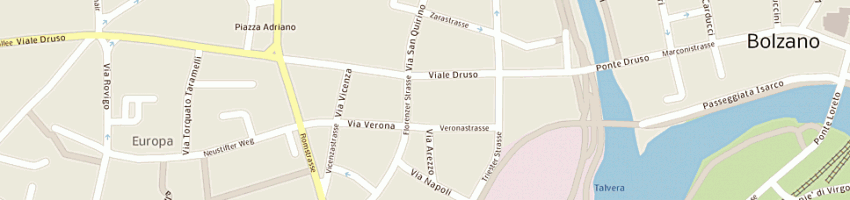 Mappa della impresa alberti franco a BOLZANO