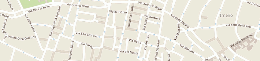 Mappa della impresa di menna fabrizia a BOLOGNA