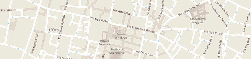 Mappa della impresa l'eco srl a BOLOGNA