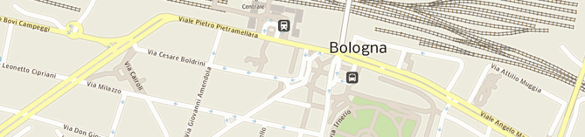 Mappa della impresa sobar di buccelli raffaele e buccelli paolo e c snc a BOLOGNA