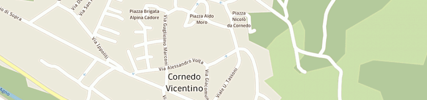 Mappa della impresa rc plast di ercego clemente e c snc a CORNEDO VICENTINO