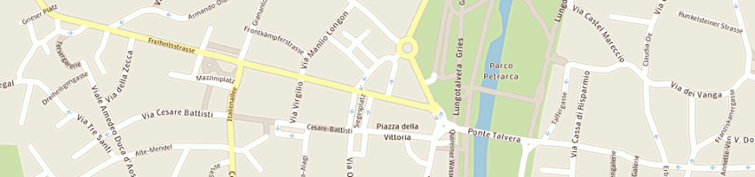 Mappa della impresa impre's costruzioni sas di marini dott pietro e c a BOLZANO