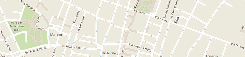 Mappa della impresa piemme di maioli giuseppe e c snc a BOLOGNA
