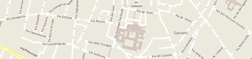 Mappa della impresa ateneo domenicano a BOLOGNA