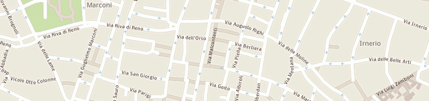 Mappa della impresa city sport italia srl a BOLOGNA