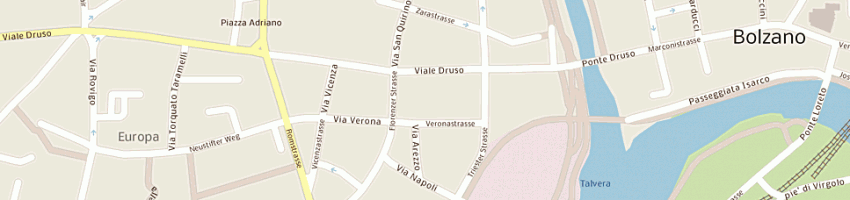 Mappa della impresa rottensteiner josef a BOLZANO