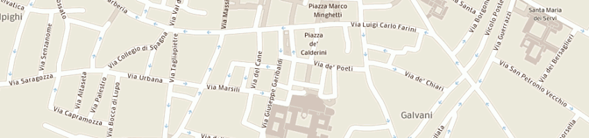 Mappa della impresa costato giovanni a BOLOGNA