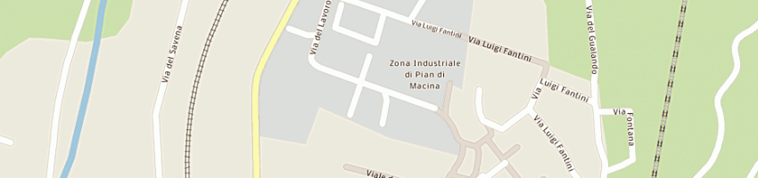 Mappa della impresa flli pizzo srl a PIANORO