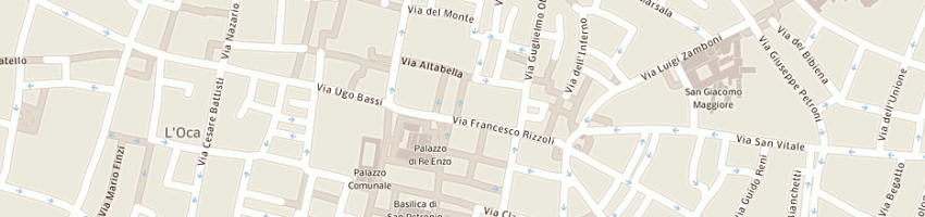 Mappa della impresa banca sintesi spa a BOLOGNA