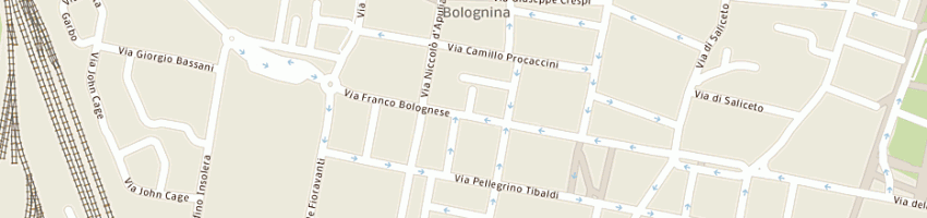 Mappa della impresa venturoli gian paolo a BOLOGNA
