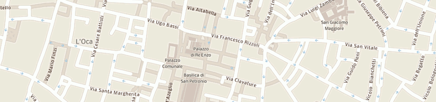 Mappa della impresa lissia paolo maria a BOLOGNA